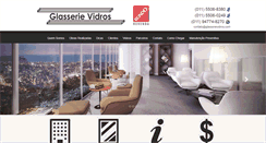 Desktop Screenshot of glasserievidros.com.br