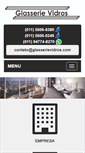 Mobile Screenshot of glasserievidros.com.br